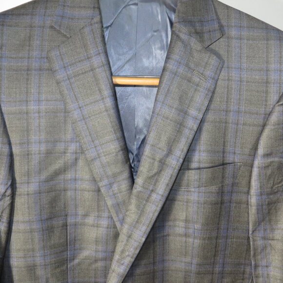 Walter Morton NWT Blue and Gray Sport Coat - Picture 3 of 8